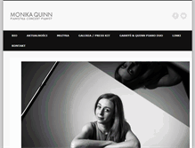 Tablet Screenshot of monikaquinn.com